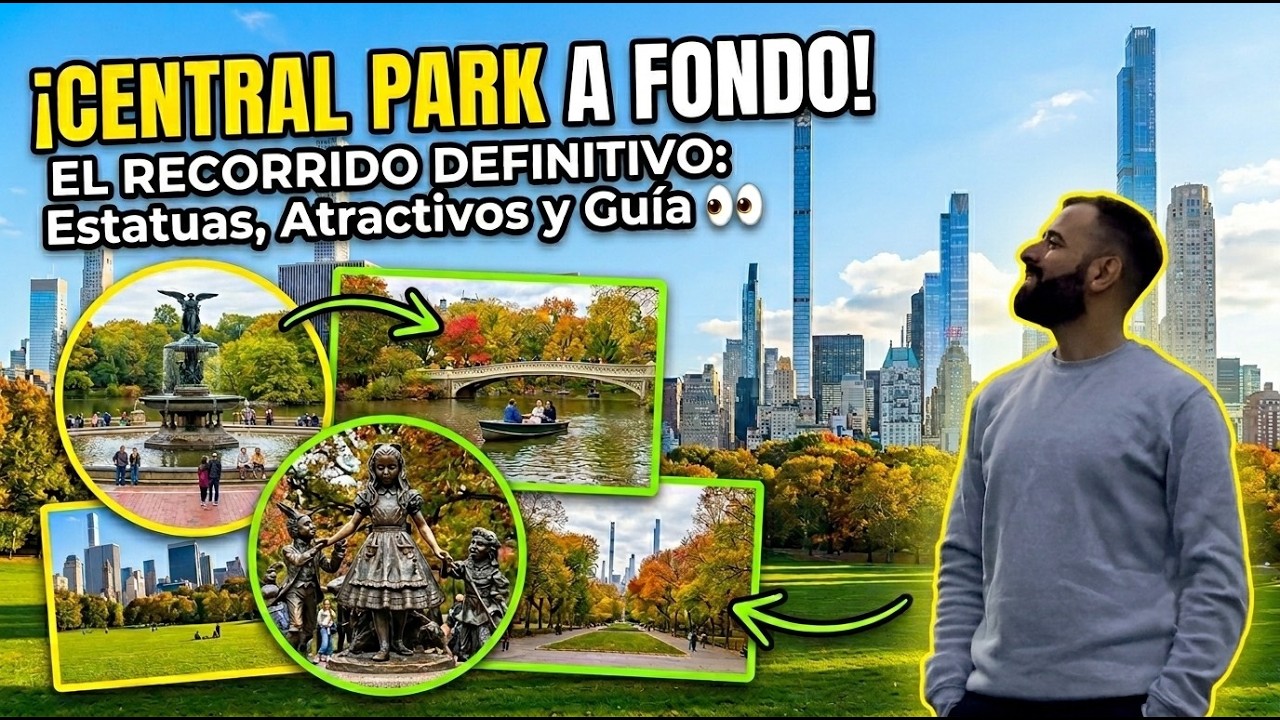Imperdibles del Central Park en NY, no podes no ir! a estos lugares!