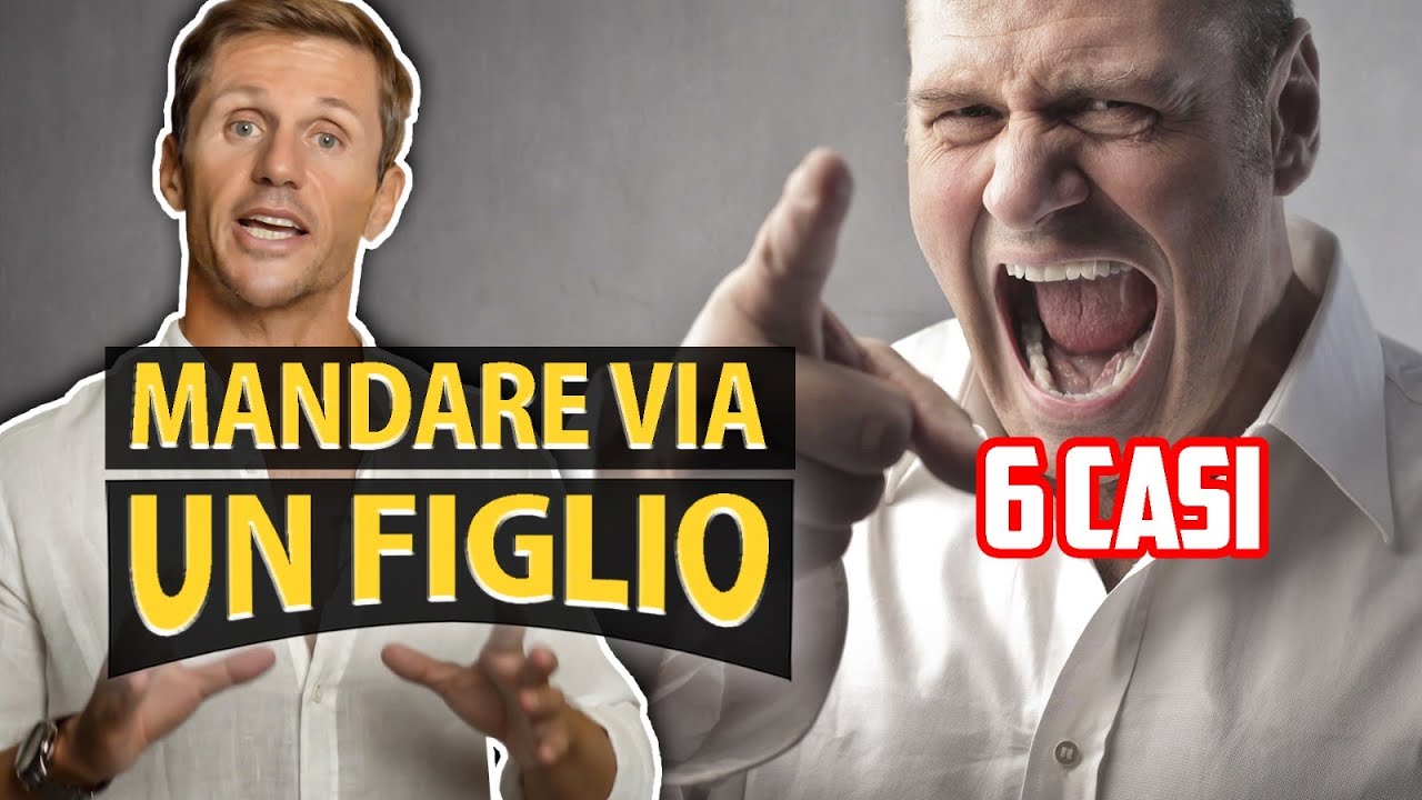 6 CASI in cui i GENITORI possono mandar via di casa UN FIGLIO | Avv. Angelo Greco