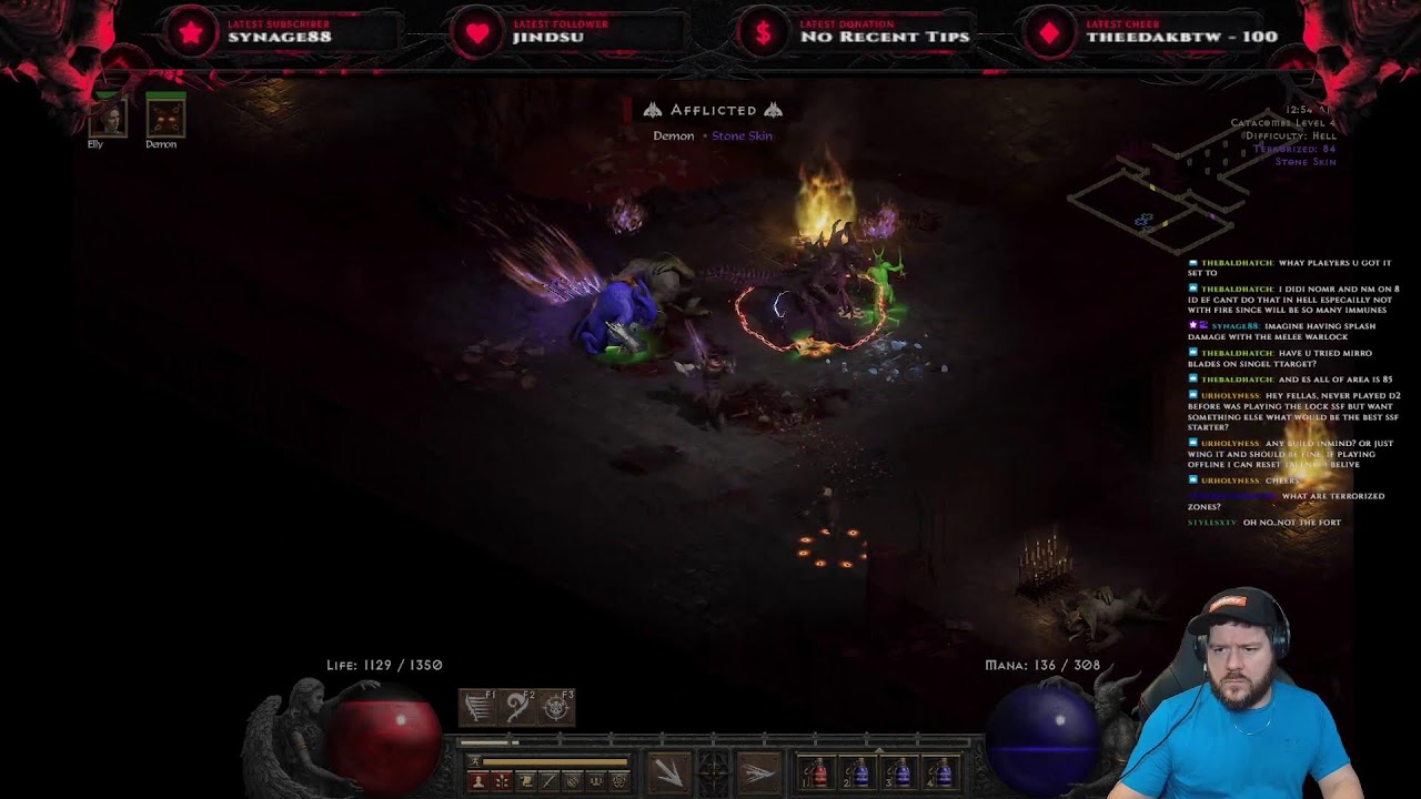 D2R Warlock Fresh SSF and Chronicle!