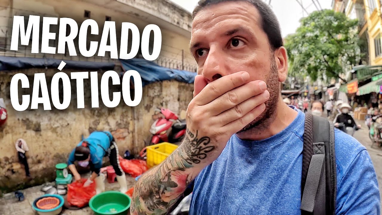 O MERCADÃO MAIS CAÓTICO DO VIETNÃ 😮