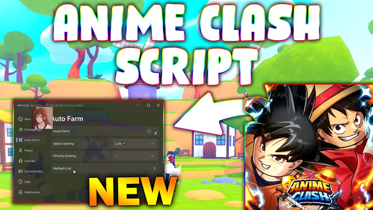 *NEW* Anime Clash Script (PASTEBIN 2026) (AUTO FARM , AUTO GACHA )