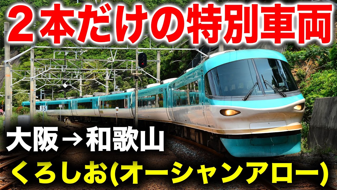 【グリーン乗車】２本しかない特急くろしお「オーシャンアロー」乗ってみた！