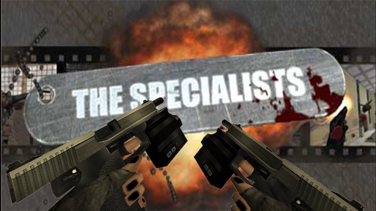 The Specialists(HL1 Mod) All Weapons and Attachments(Incl.Old Ver and Hidden Animations)