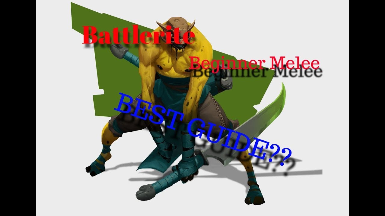 Beginner Melee Battlerite Guide