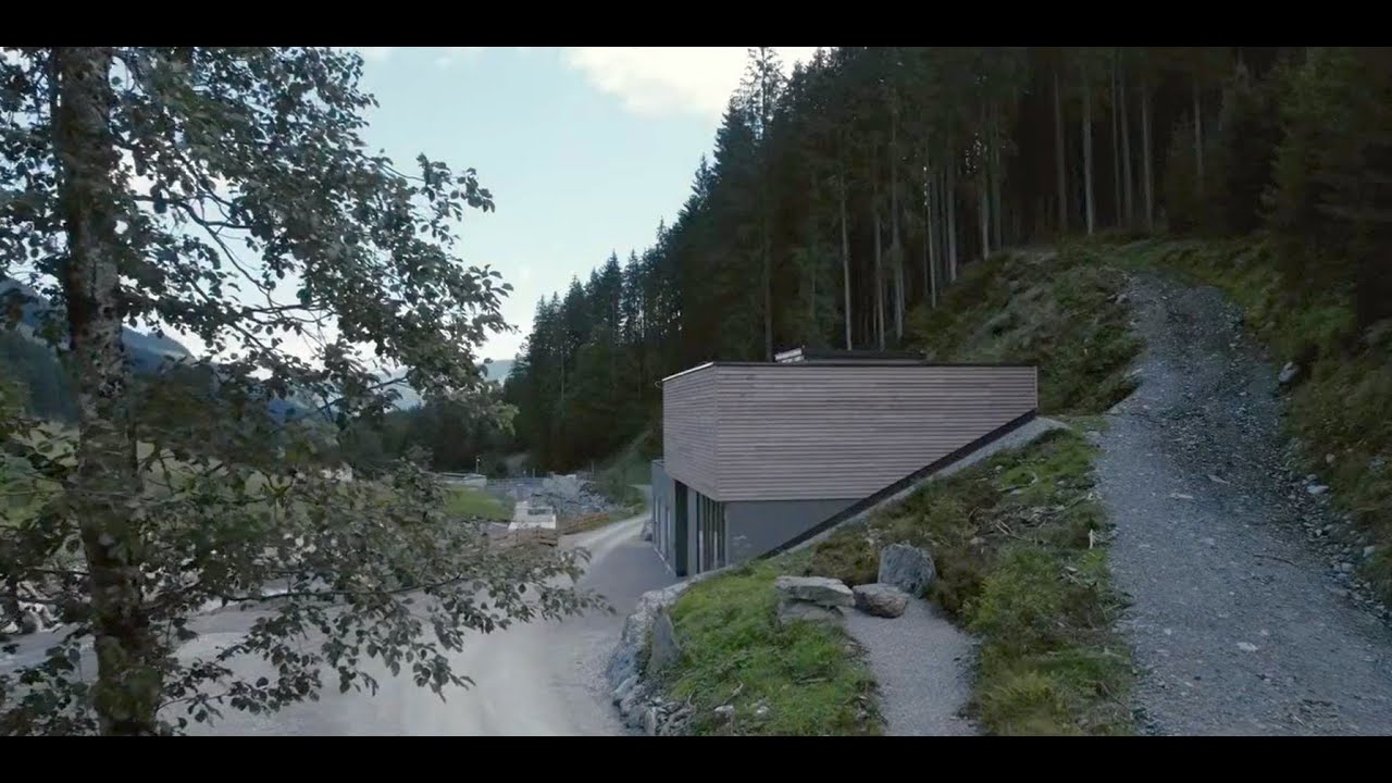 Das Kleinwasserkraftwerk Langer Grund in Hopfgarten