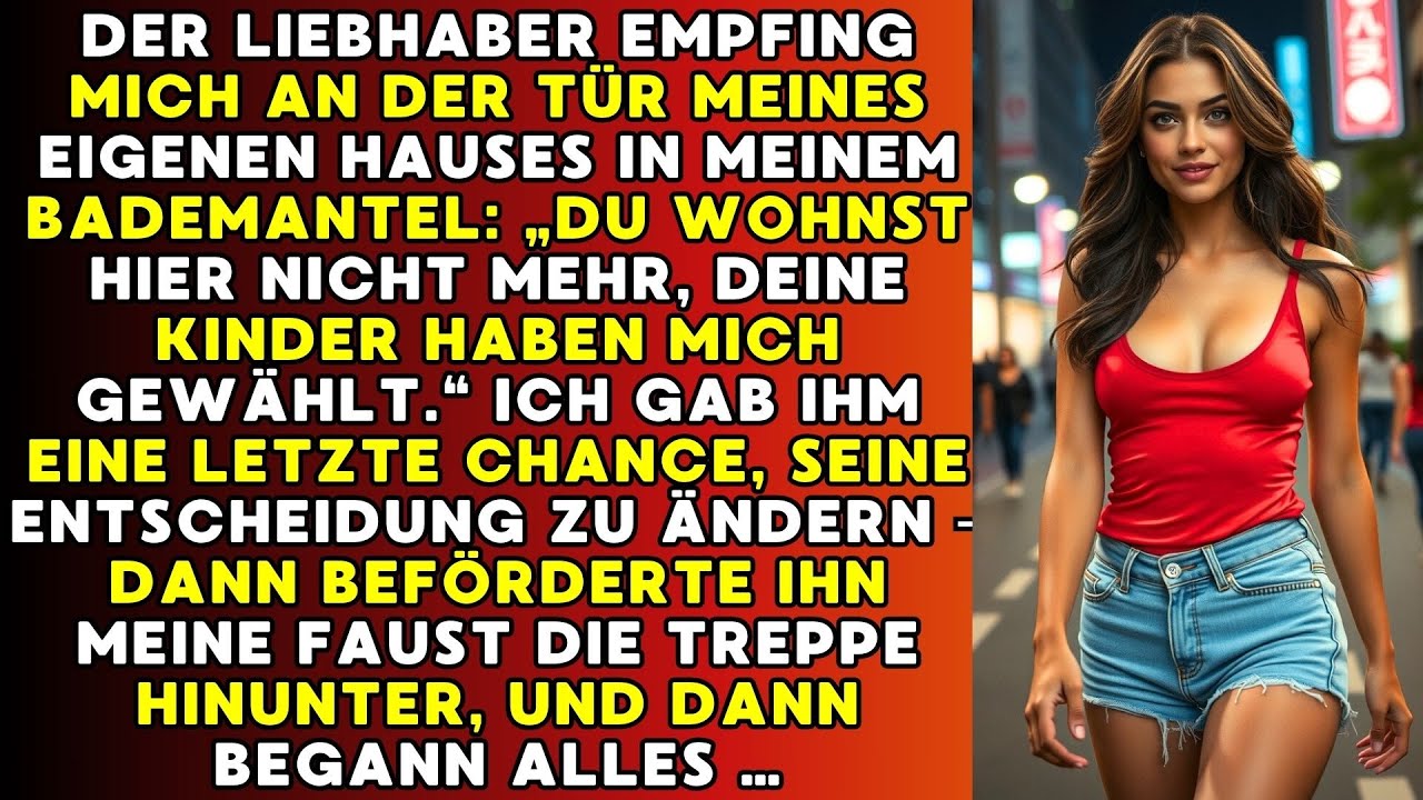 Der Liebhaber empfing mich an der Tür meines Hauses, verspottete mich. Danach begann alles. Jetzt Go