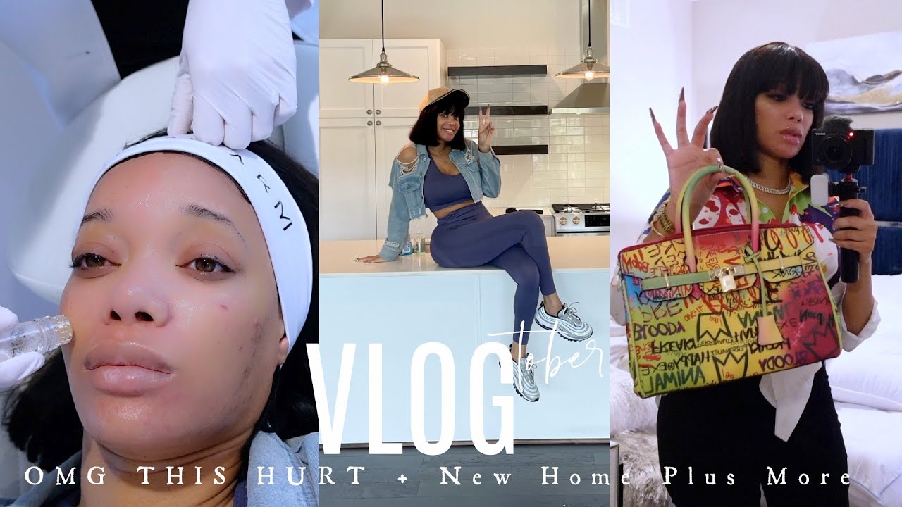 VLOGTOBER | OMG THIS HURT + Dinner w/ Keesha + New Home + Permanent Jewelry | Peyton Charles