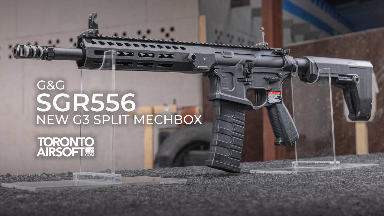 SGR556. FIRST LOOK AT G&G's ALL NEW G3 SPLIT GEARBOX.