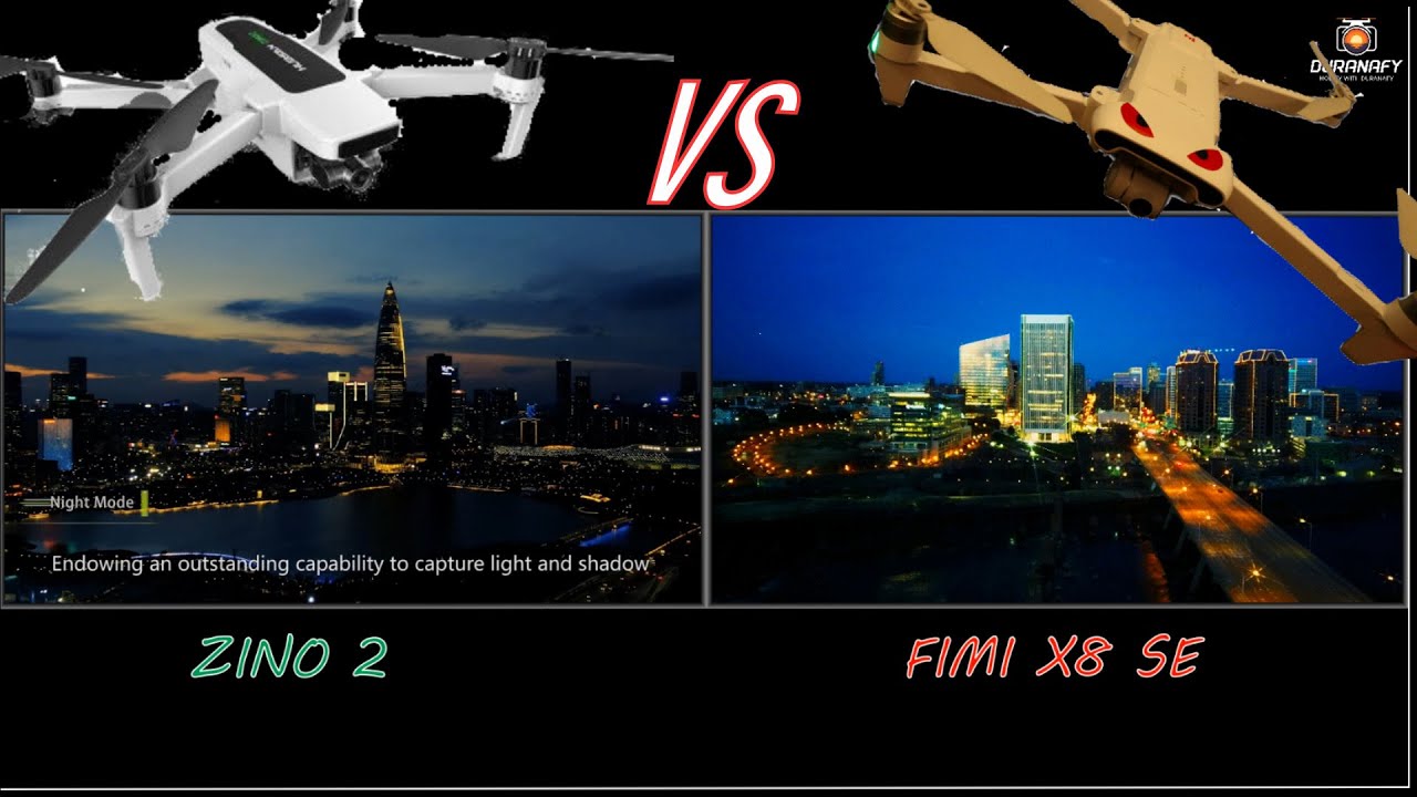 Zino 2 vs Fimi X8 SE - Low light camera comparison