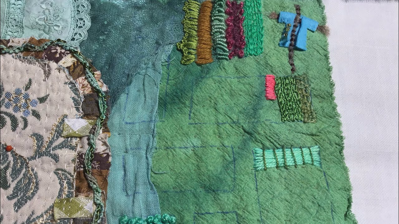 #roxysjournalofstitchery  Vol 3 Ep 13- working on my vegetable garden