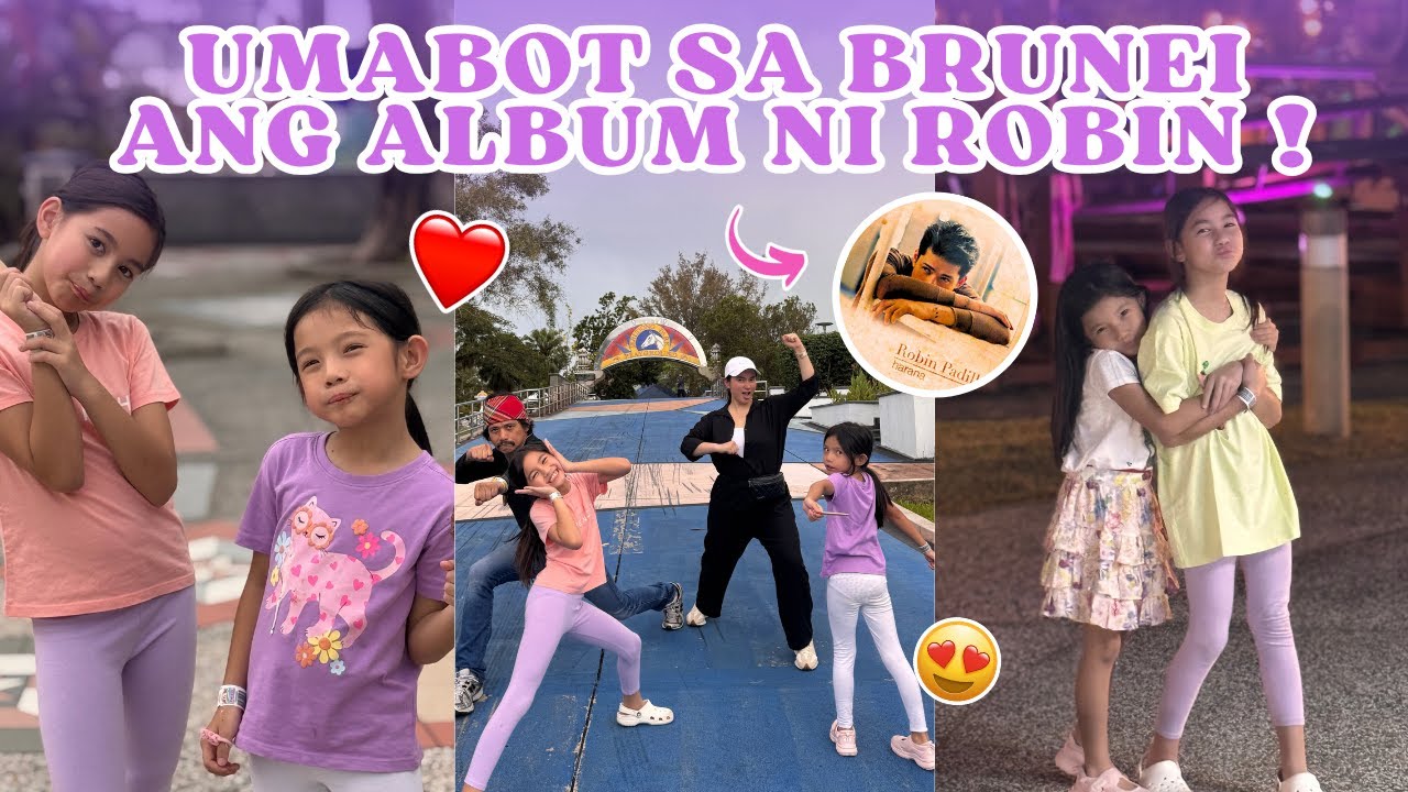 🎶 UMABOT SA BRUNEI ANG ALBUM NI ROBIN!  | Mariel Padilla Vlog