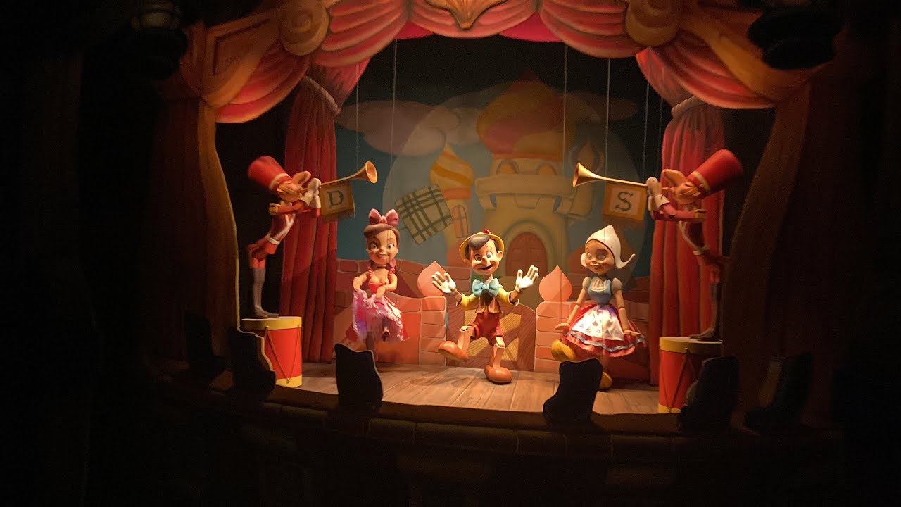Pinocchio’s Daring Journey Full Experience 1080p POV with Excellent Low Light Tokyo Disneyland