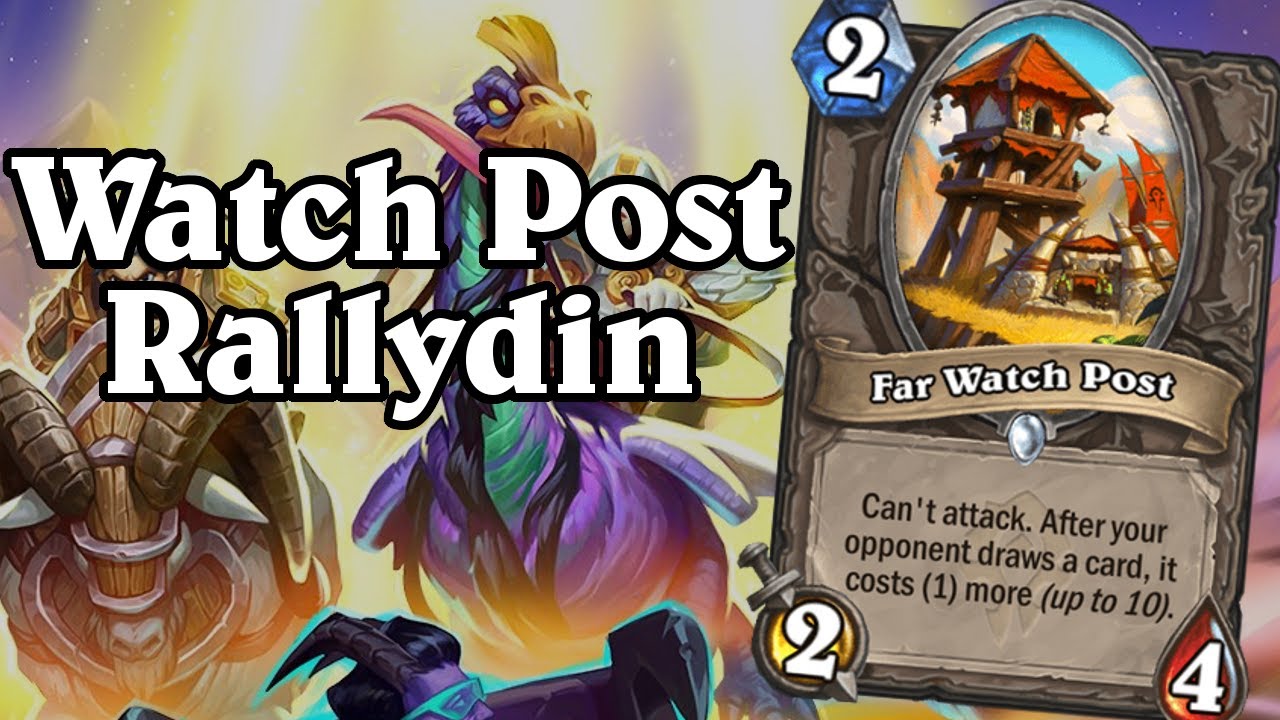 Watch Post Rallydin | Forged in the Barrens | Hearthstone