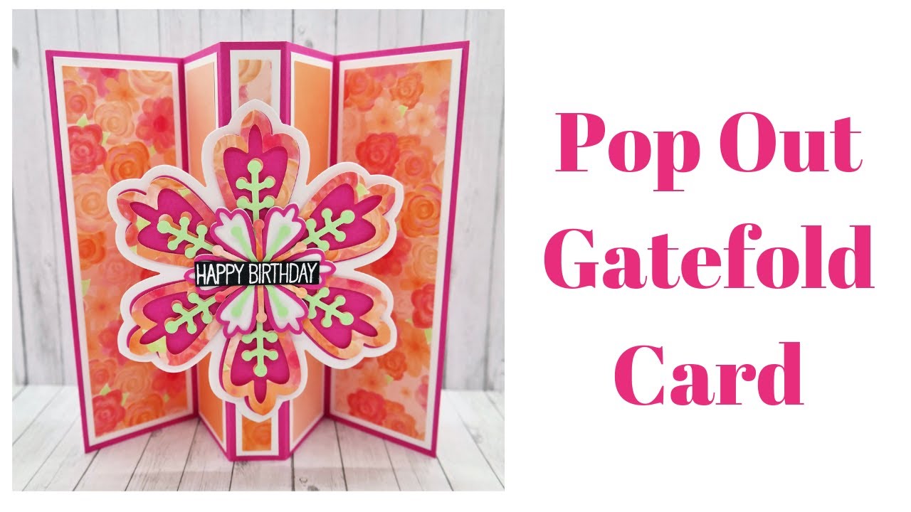 Make This Awesome Pop Out Gatefold Card 7