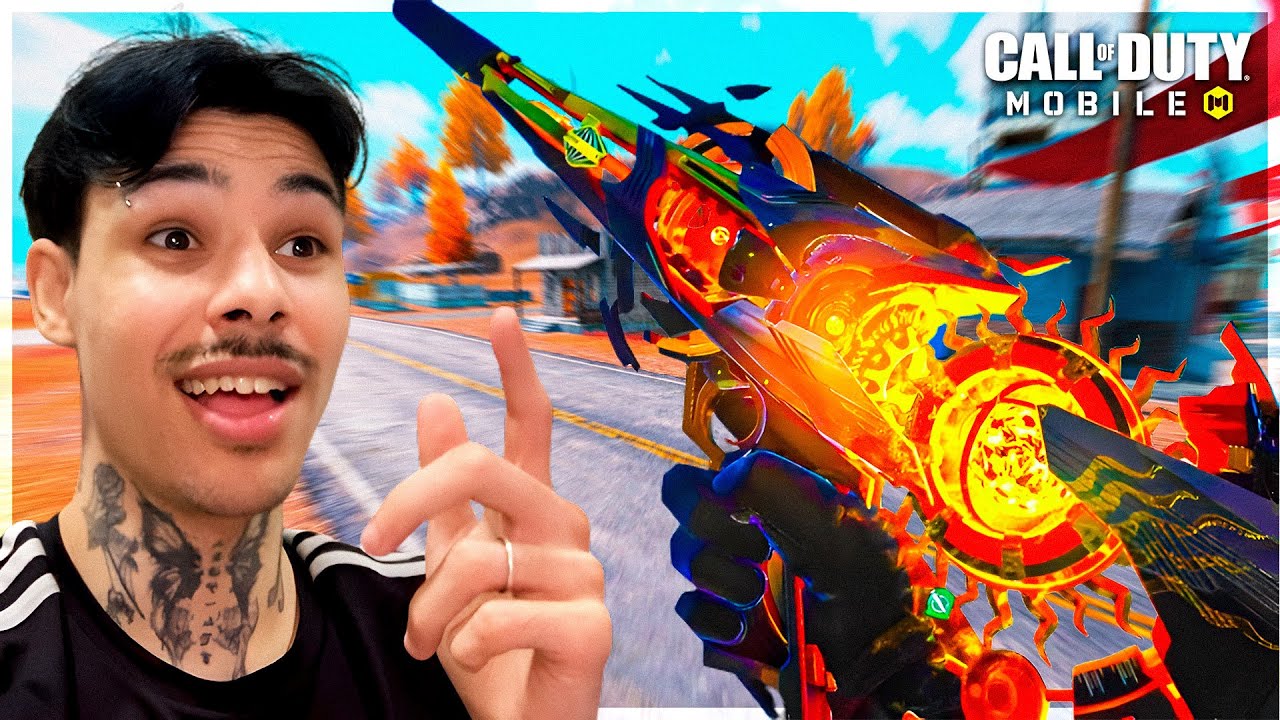 *NOVA* BP50 MÍTICA CHEGOU ao COD MOBILE e UPEI ELA no NIVEL MÁX! 🔥 (BP50 ERUPÇÃO DE ÍON!)