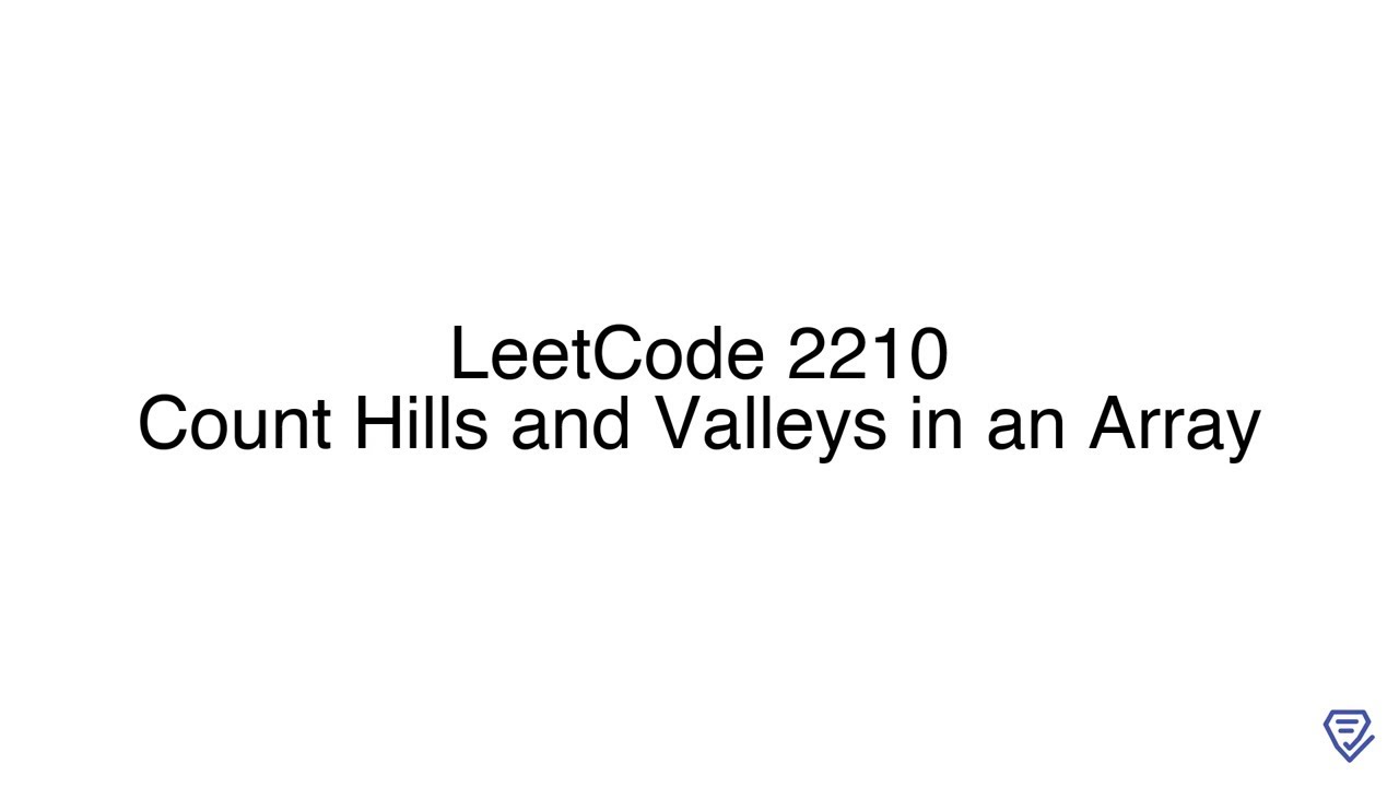 LeetCode 2210: Count Hills and Valleys in an Array