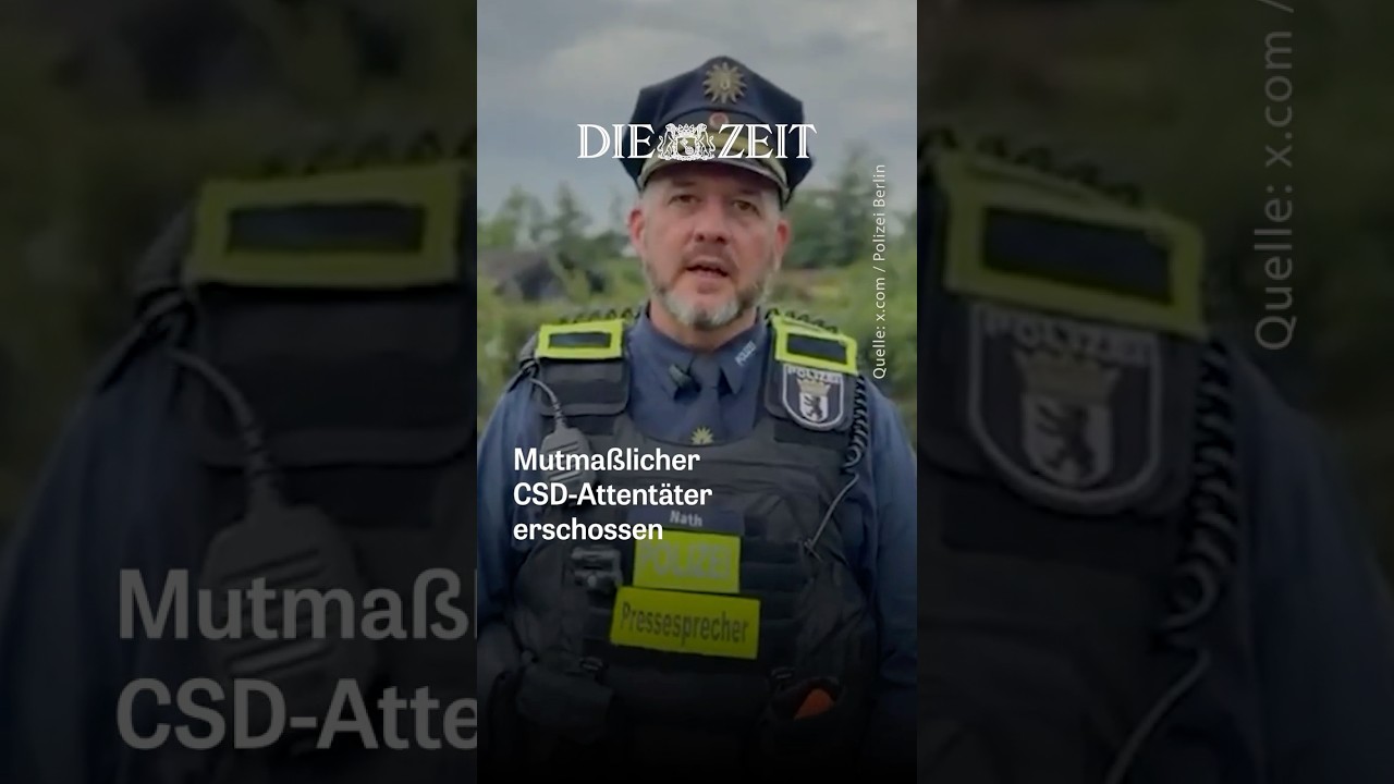 Mutma&szlig;licher CSD-Attent&auml;ter erschossen #csd #berlin #anschlag