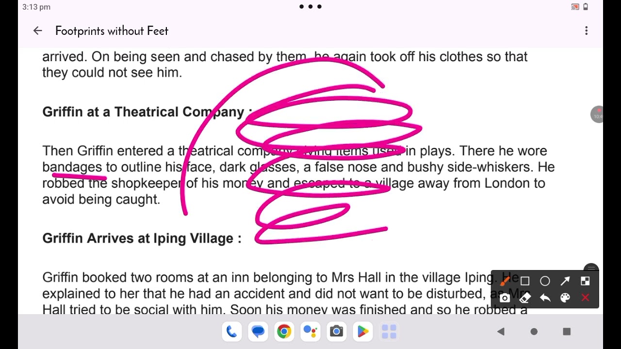 Footprint without feet class 10 NCERT revision 