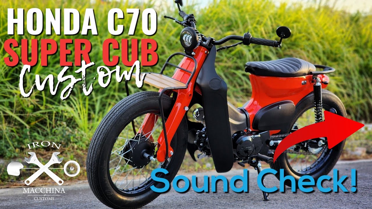 Custom Honda Cub C70