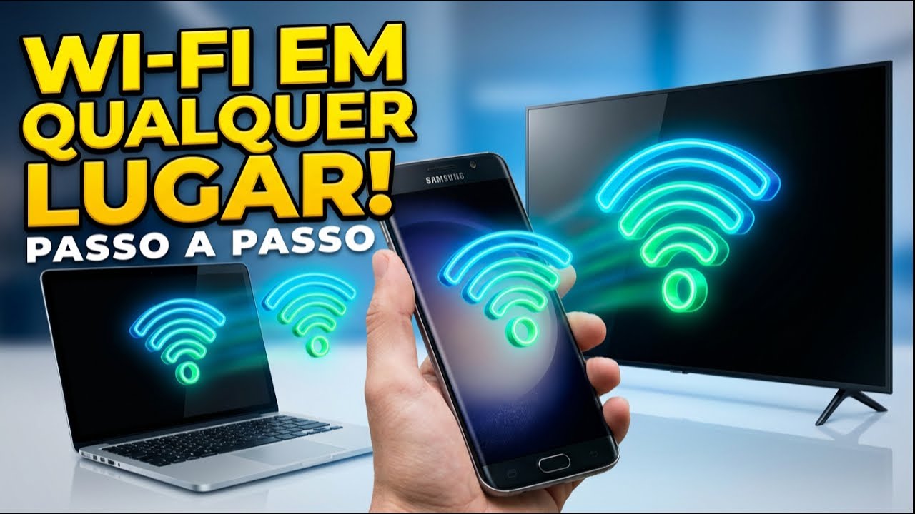 Como compartilhar a Internet do seu Samsung