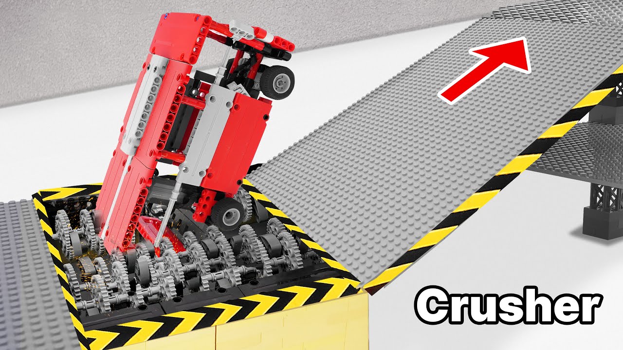 Secrets to Building LEGO Car that SURVIVE Wrecking Machines | FM Lego Technic