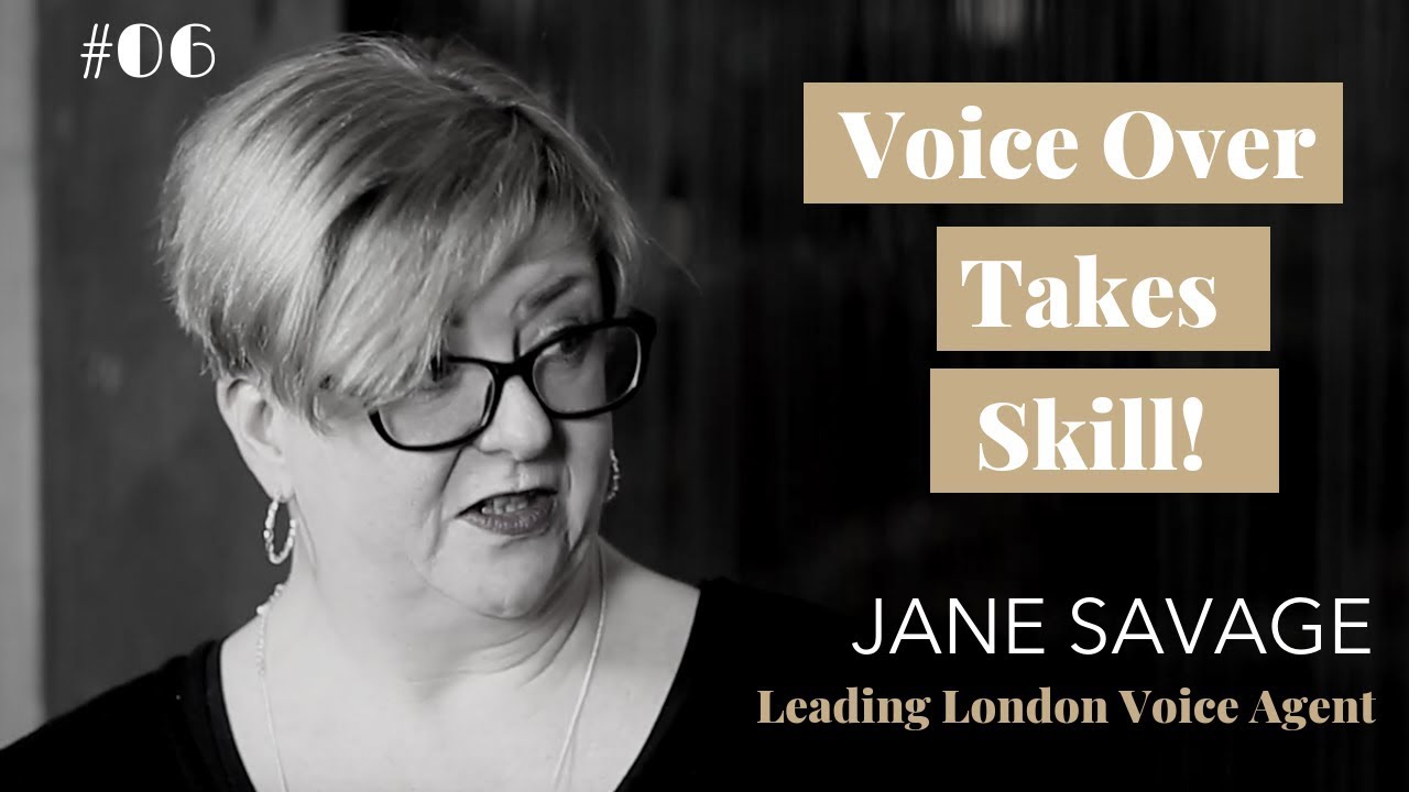 Voice Over Takes Skill, Not Everyone Can Do It!  |  with Voice Agent Jane Savage