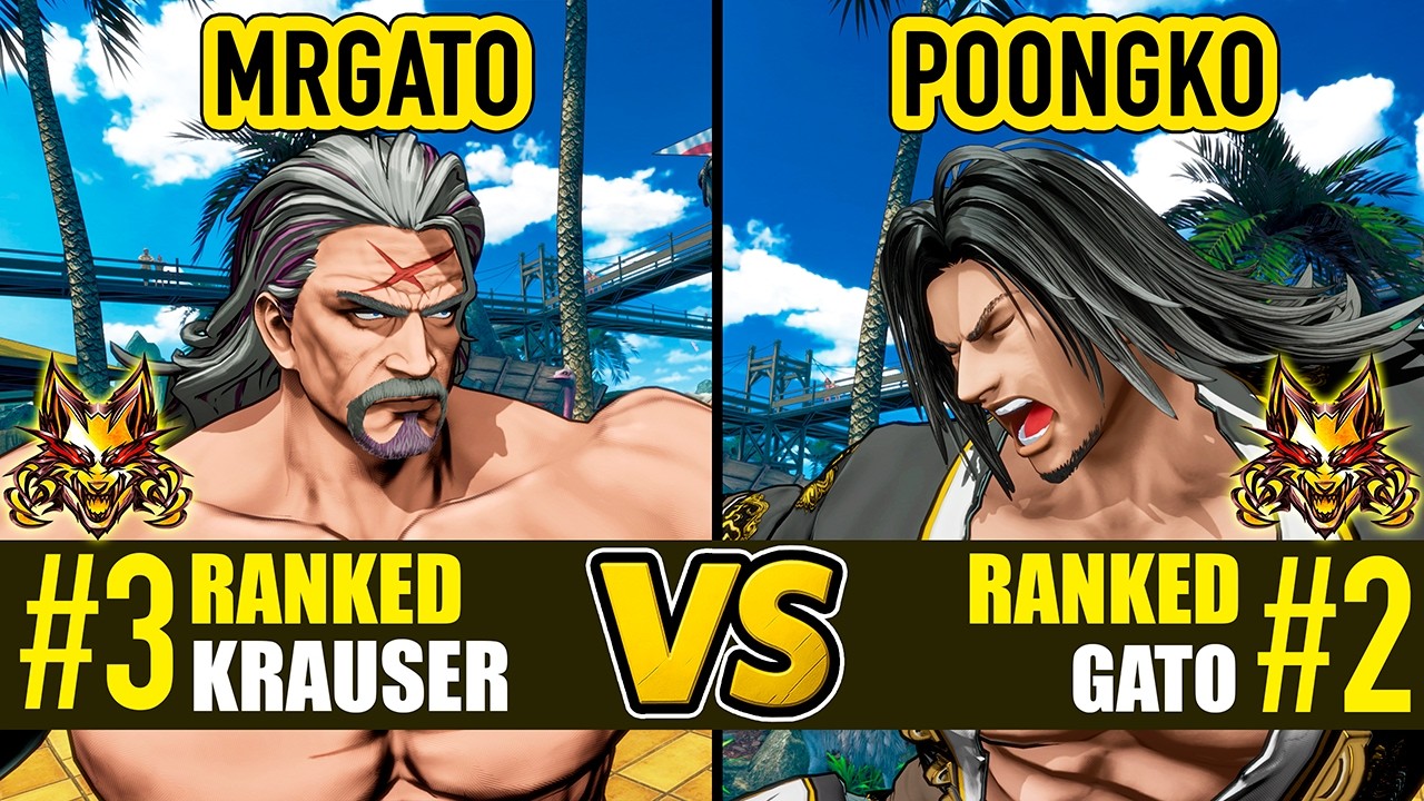 FF COTW ▰ MRGATO (#3 Ranked Wolfgang Krauser) vs POONGKO (#2 Ranked Gato) ▰ High Level Gameplay