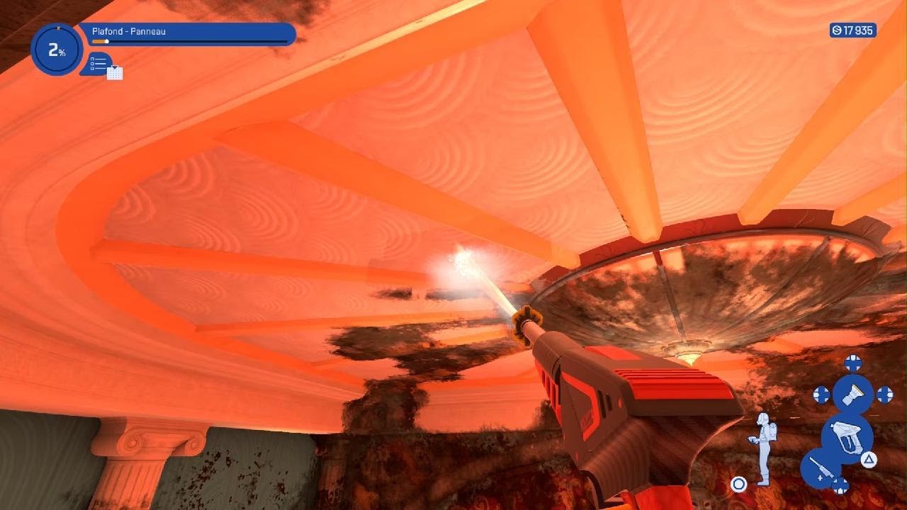 Nettoyage du théâtre sur PowerWash Simulator 2