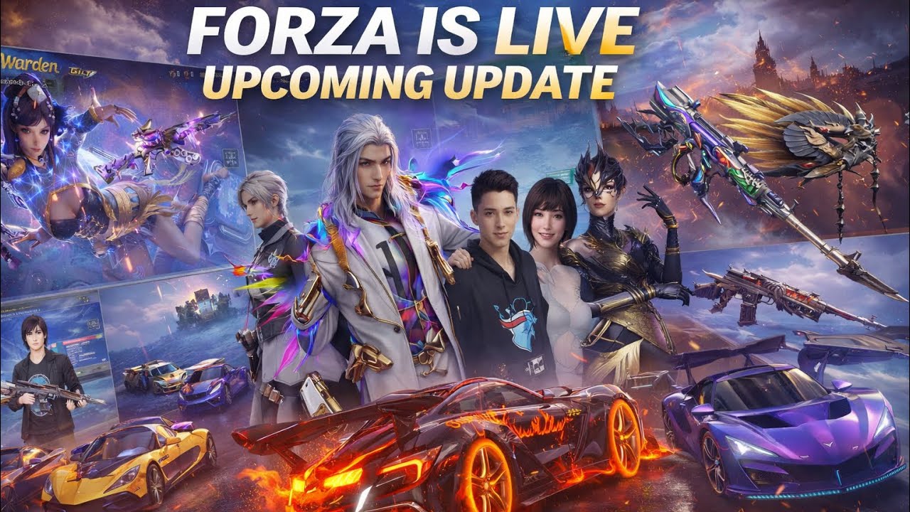 BGMI Upcoming Update 😱 New X-Suit, Supercar & Ultimate Sets First Look! | FORZA IS LIVE