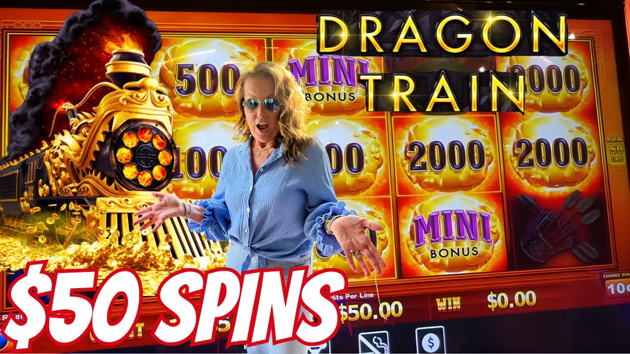 All Aboard the DRAGON TRAIN! $50 BET BONUS!