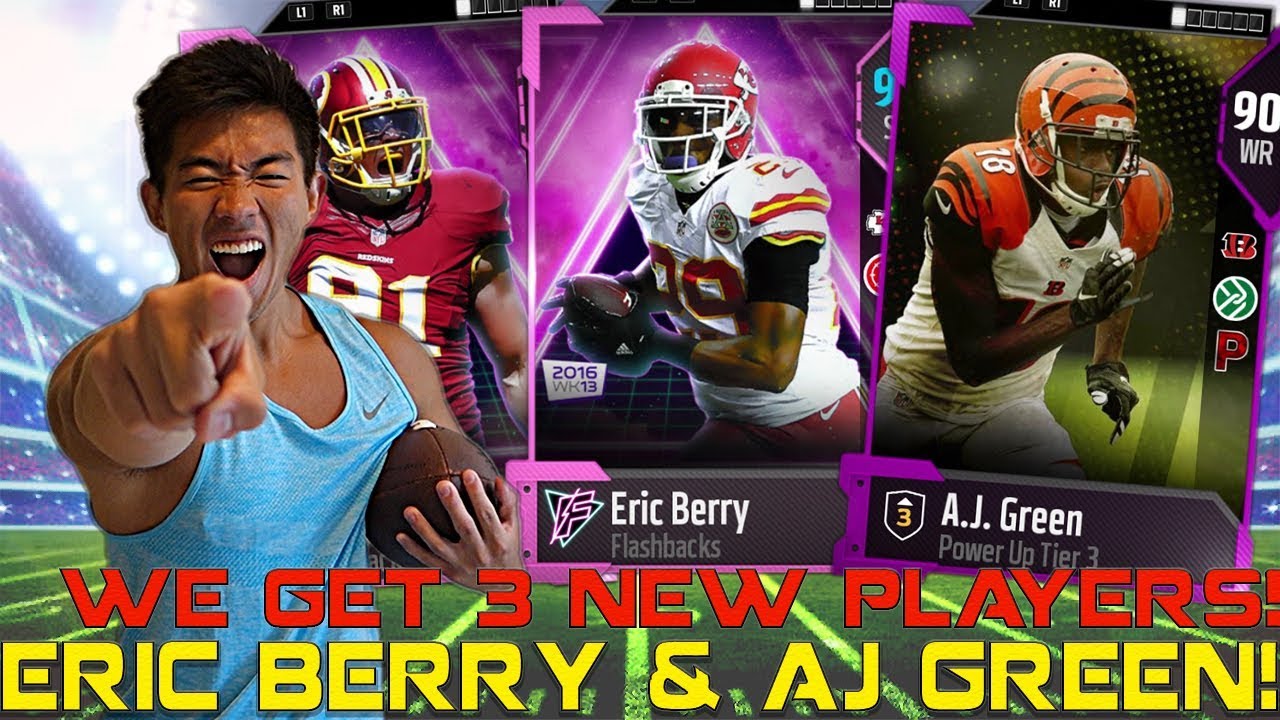 FLASHBACK ERIC BERRY & AJ GREEN! Madden 18 Ultimate Team