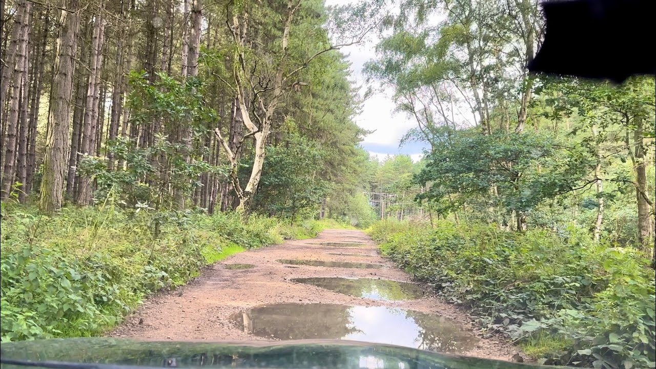 A look at what the road looks like that leads to crookford Ford (requested by subscribers)