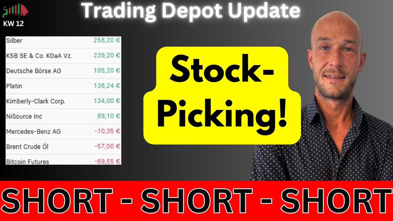 Trading Depot Update KW12 | +37,72% Rekord-Depot | Bitcoin, &Ouml;l, DAX, Silberpreis & Platin - Aurubis