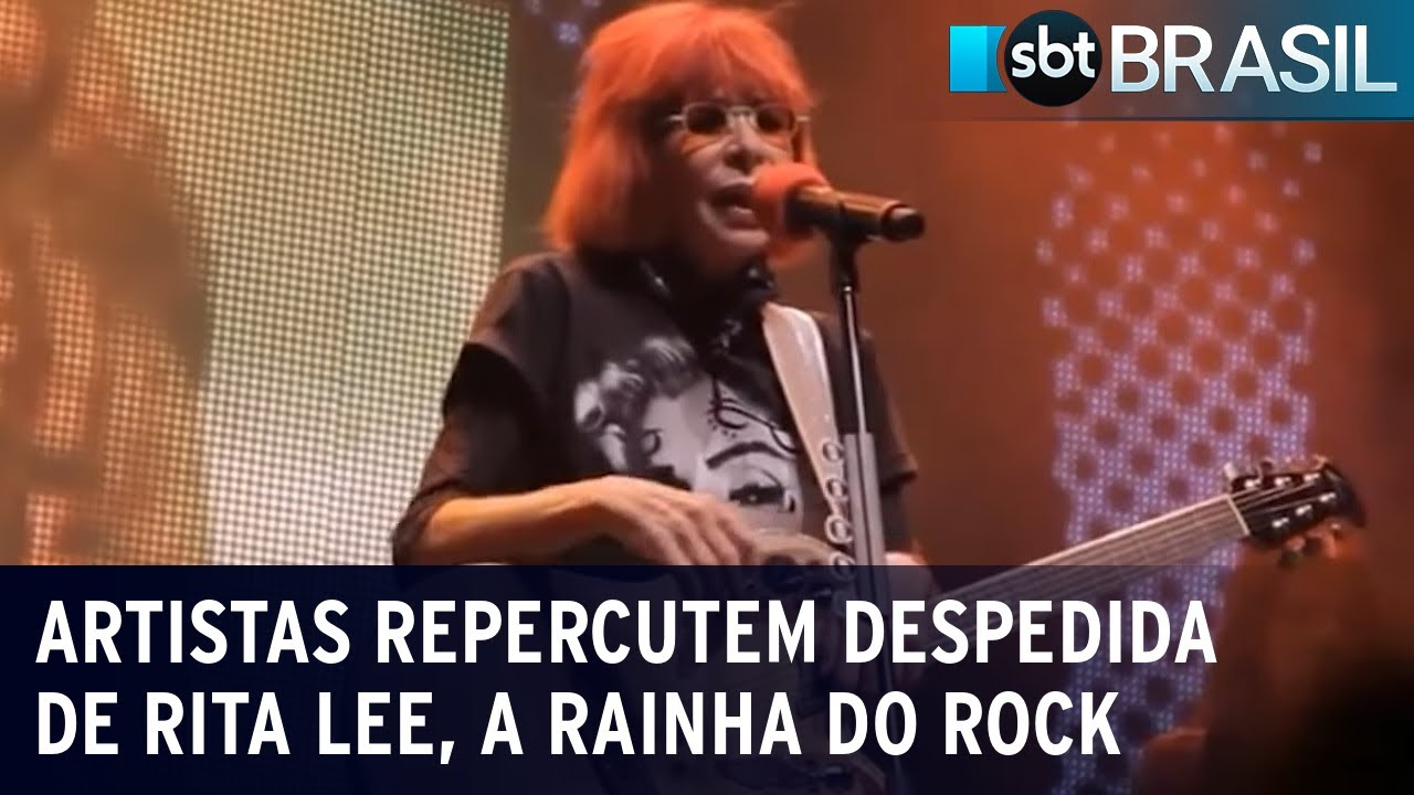 Artistas repercutem despedida de Rita Lee, a rainha do rock | SBT Brasil (09/05/23)