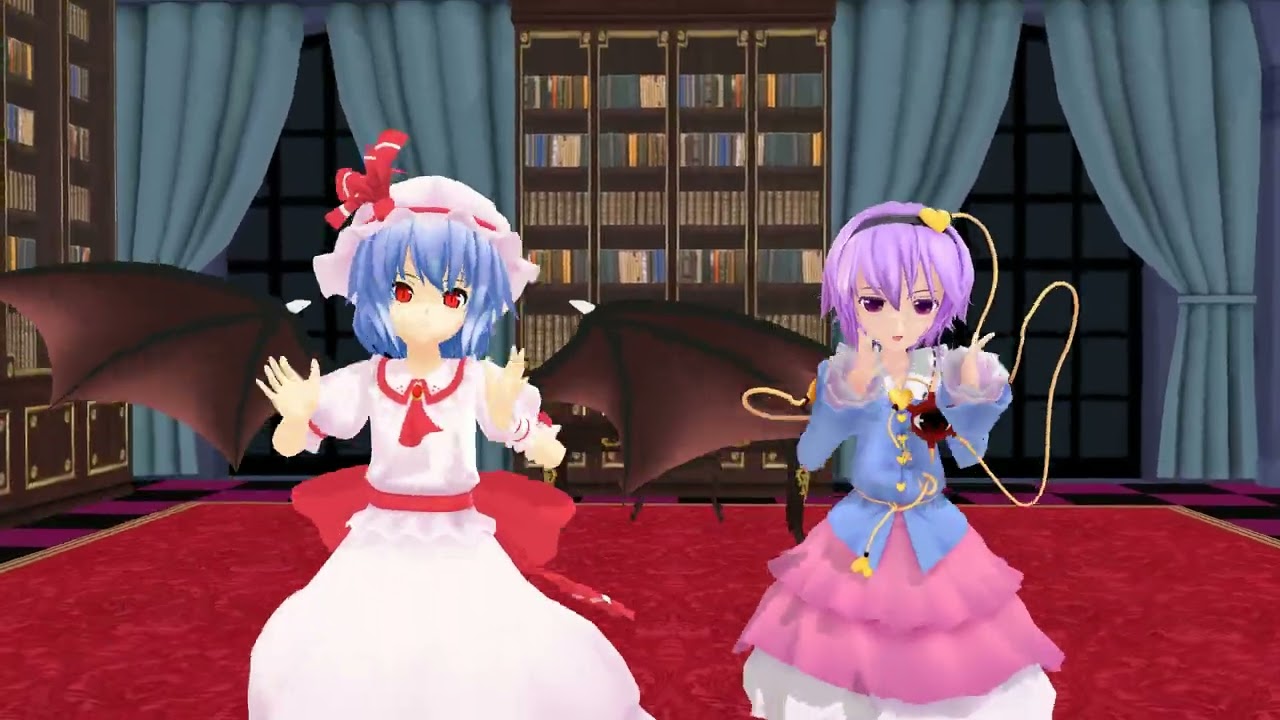 【東方MMD】レミさとで愛包ダンスホール踊ってみた(フルver)
