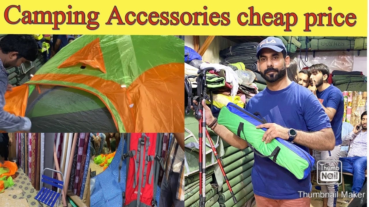 WHERE TO BUY TOURING AND CAMPING ACCESSORIES IN LAHORE CITY |CHEAP PRICES!| ALL IN ONE