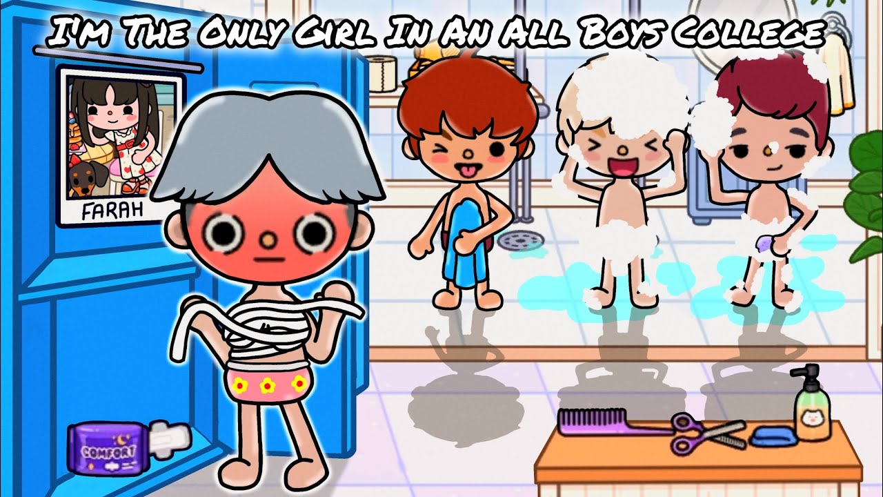 I Am The Only Girl In All Boys College👀♂️🏫 | Sad Story | Toca Life World | Toca Boca