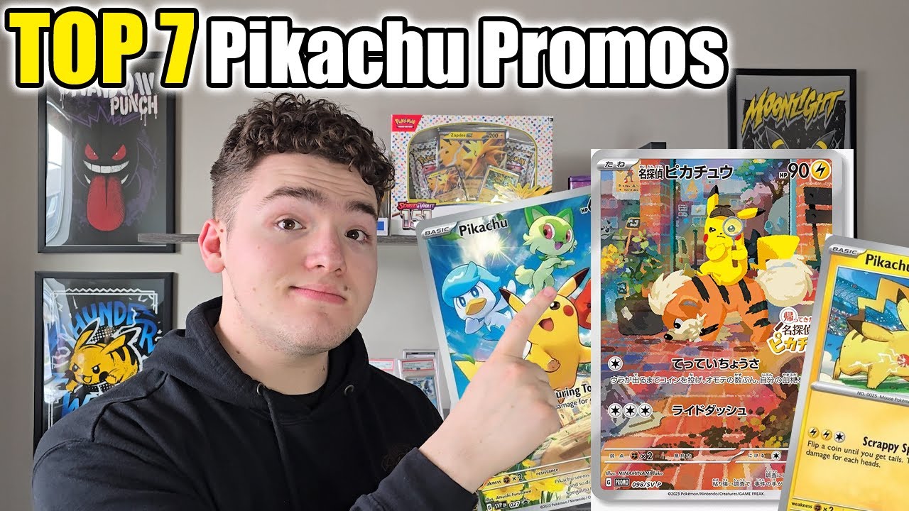 7 UNDERRATED Pikachu Promo Cards
