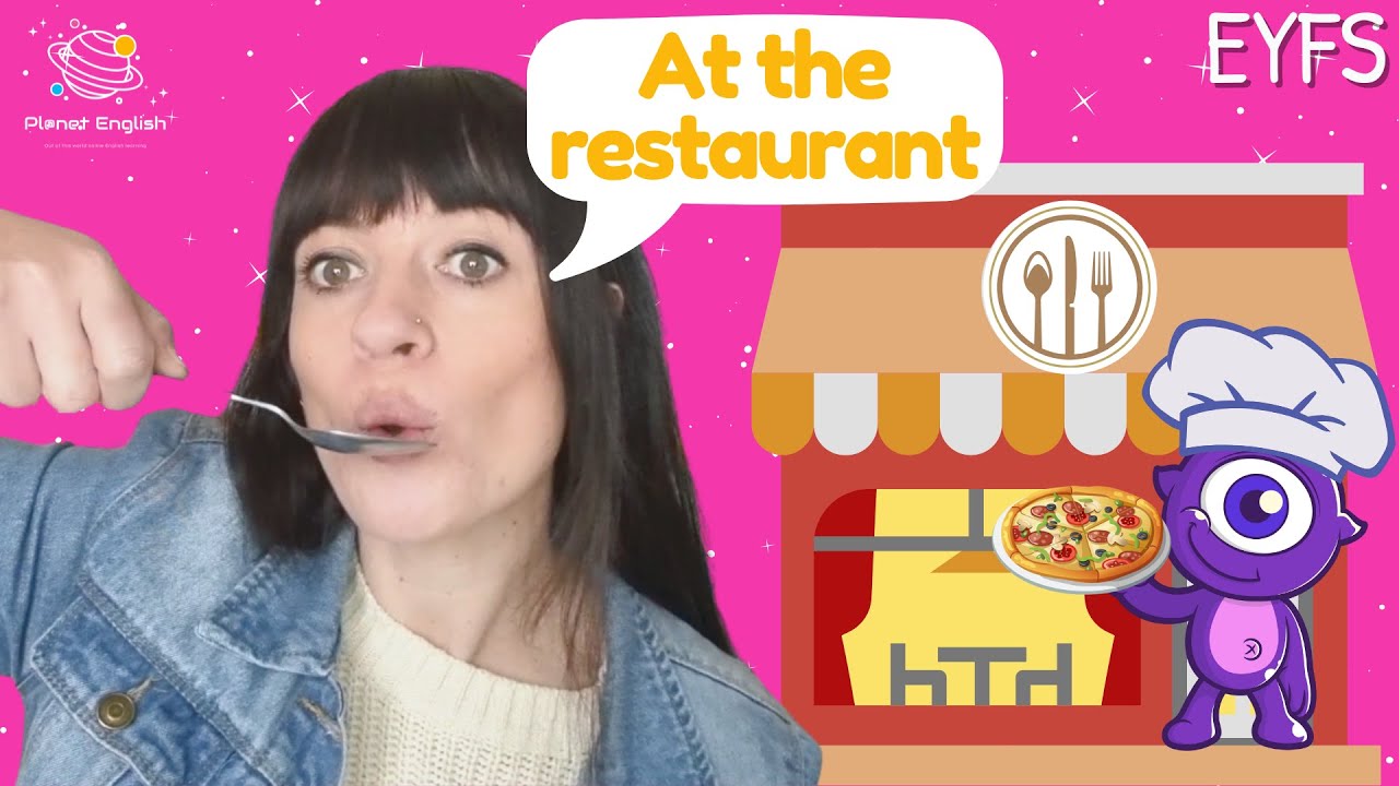 At the Restaurant | EYFS Vocabulary for Kids