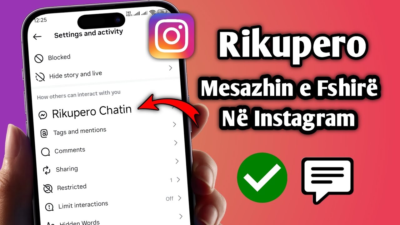 Si të rikuperoni mesazhet e fshira në Instagram (2025) | Udhëzues për rikuperimin e bisedave