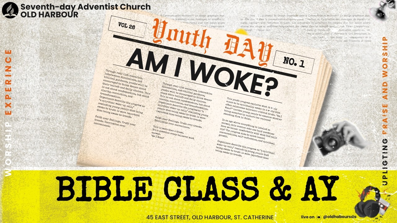 OHSDA Afternoon Programme | Youth Day | Bible Class & AY | February 14, 2026 @ 3:00 PM