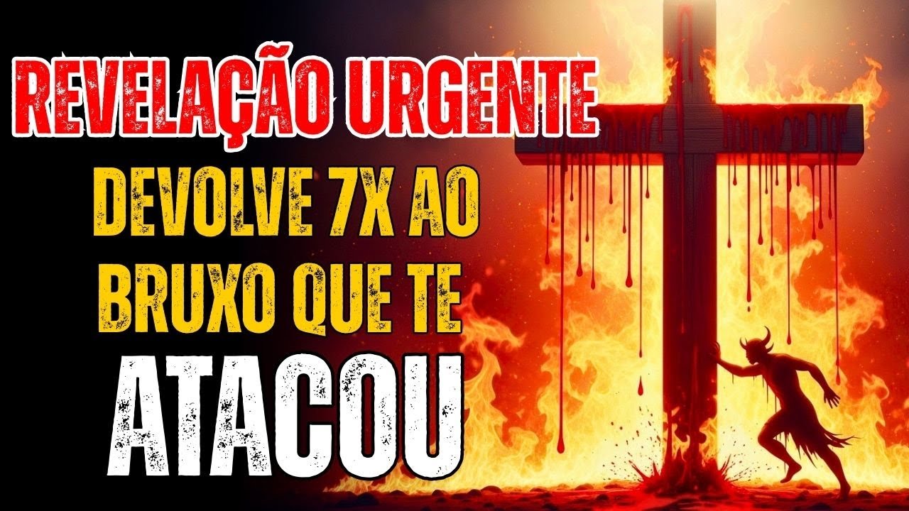 🔥 Revelação urgente: Oração de fogo que ANULA toda bruxaria lançada à sua família