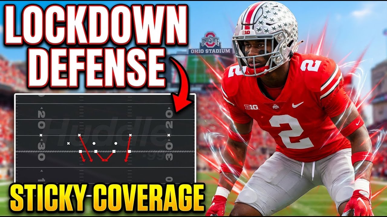Как играть в обороне, обеспечивающей полную защиту, в College Football 26! 🔒 (Полное руководство)