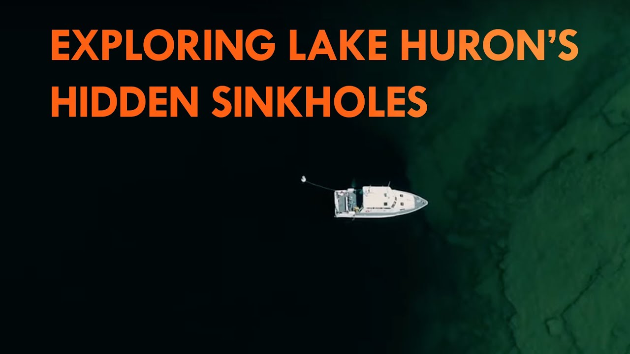 Exploring Lake Huron's Hidden Sinkholes | Great Lakes Now