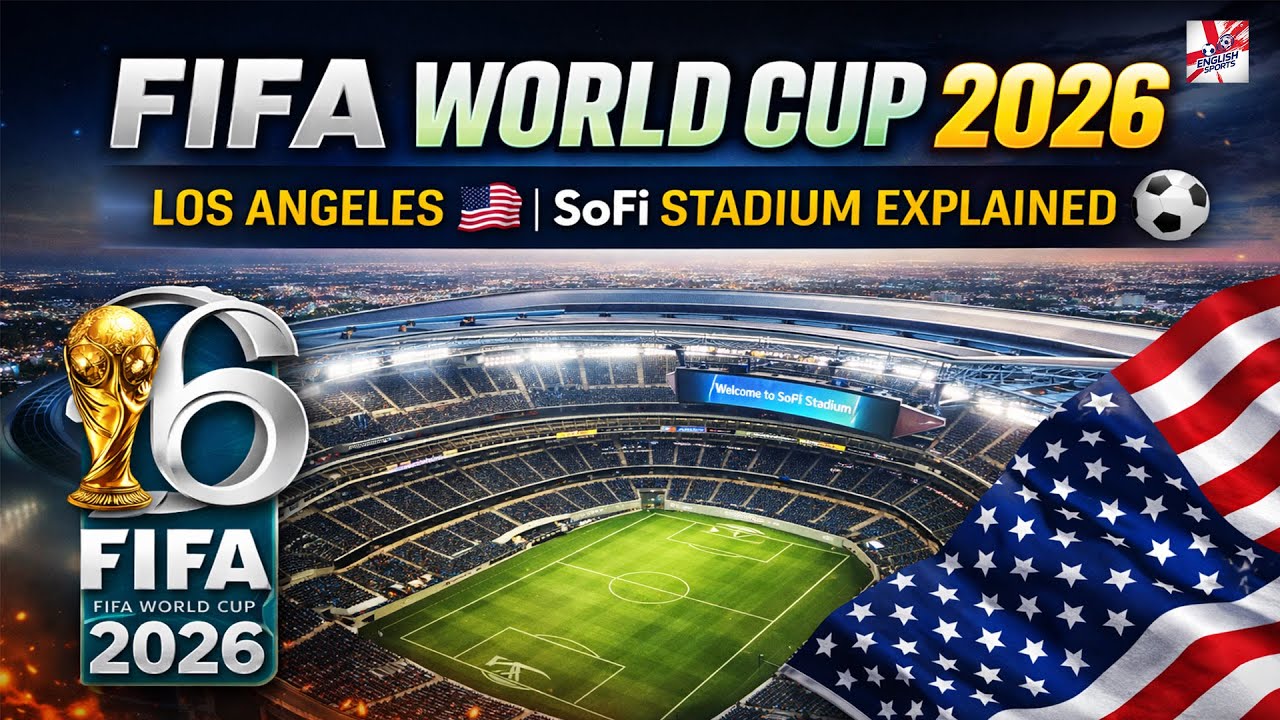 Чемпионат мира по футболу FIFA 2026: Лос-Анджелес 🇺🇸 | Стадион SoFi: объяснение ⚽