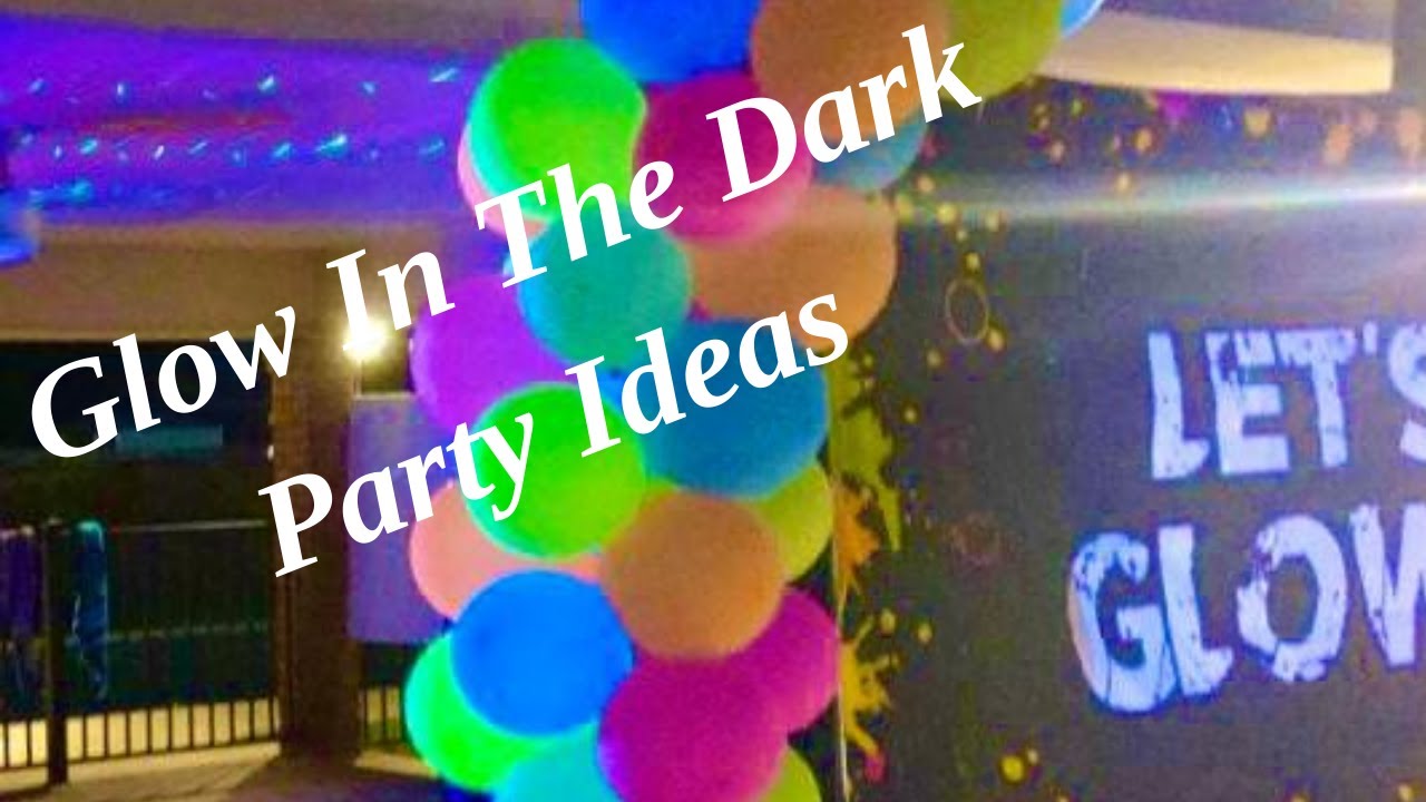 Glow In The Dark Party Ideas|Sweet Sixteen Birthday Party Ideas #cricutmade #masks