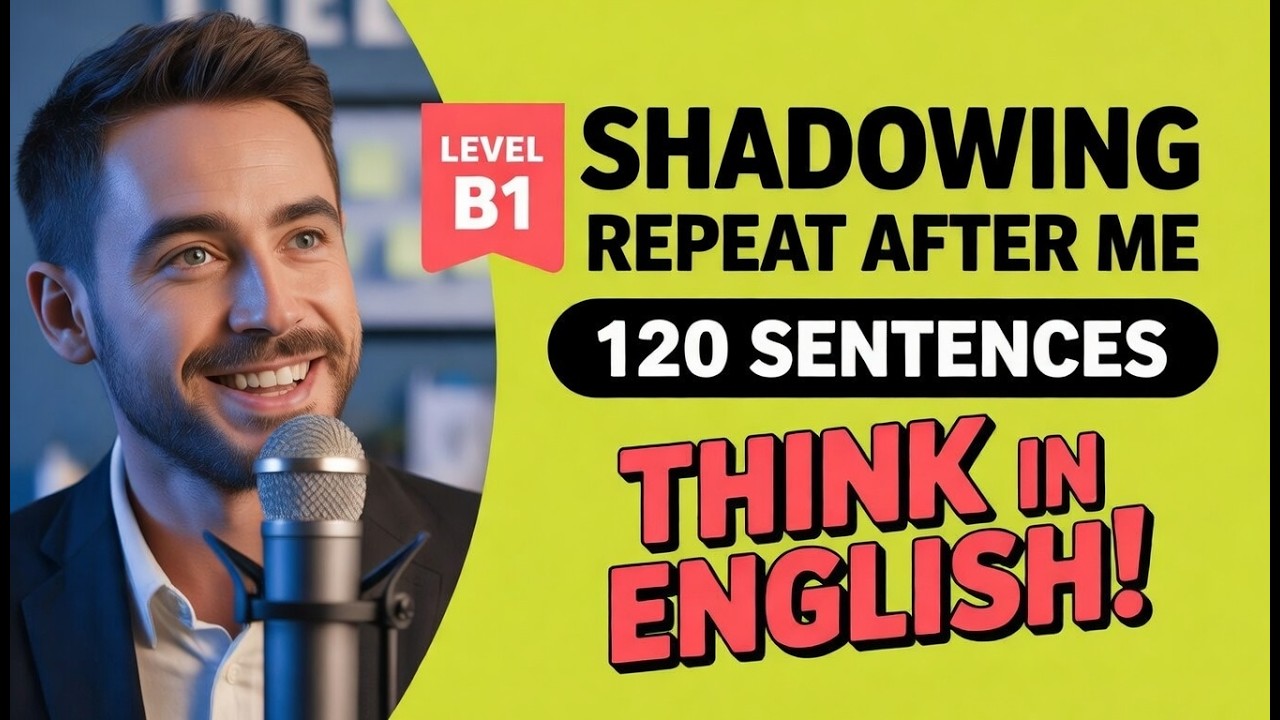 Shadowing Technique: Speak English Naturally (Level B1) | Alex’s Story 15