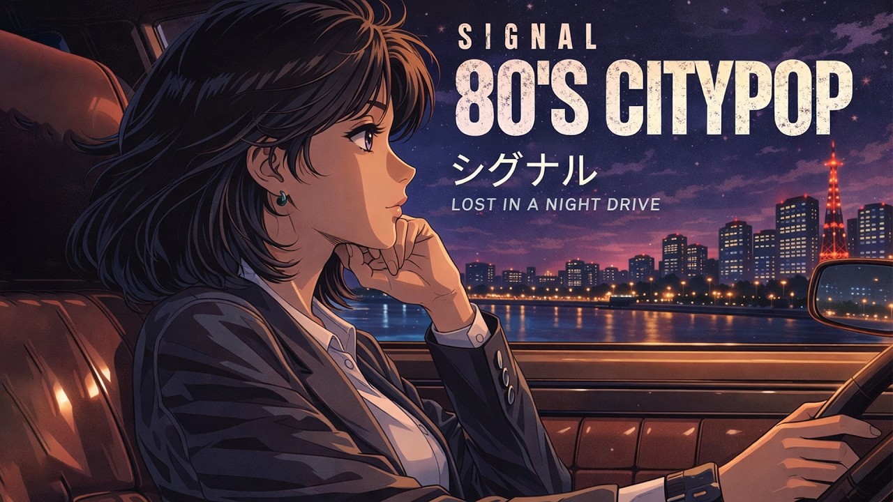 Japanese City Pop 1980 🌃 Tokyo Midnight Drive (Retro Night Playlist)