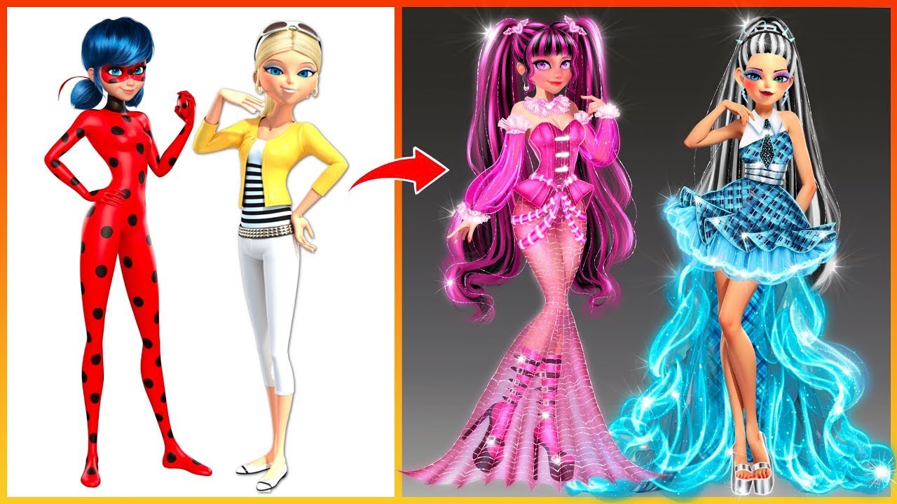 What Happens When Ladybug And Chloé Wear The SAME Evening Gown?