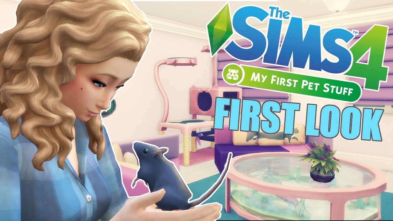 🐹 First Look: THE SIMS 4: MÓJ PIERWSZY ZWIERZAK [akcesoria]